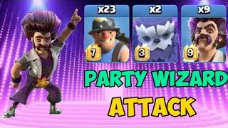 Party Wizard Attack Strategy TH13 2020 | It's Party Time !! New TH13 Attack Strategy | Clash of Clan