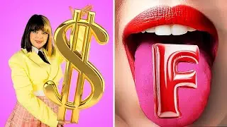 Rich or Broke Teacher? Epic School Hacks Battle 🎒🔥