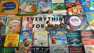 Islamic learning cards and books for kids ✨️ Best for gifting! 🎁 #muslimkidslearning #muslimkids 