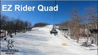 EZ Rider Quad Lift at Whitetail Mountain (Feb 2nd, 2026)