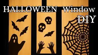 5 Spooky Halloween Window Decor Ideas 👻 | Easy DIY Decorations