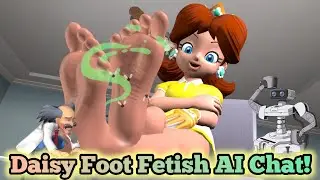 PRINCESS DAISY FOOT FETISH AI CHAT!