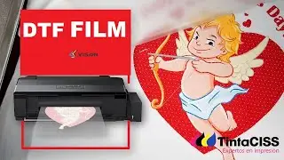 Film DTF mate/brillo, hibrido, antiest&aacute;tico, de pelado o despegue en caliente o en fr&iacute;o.