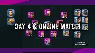 DAY 4: PES MOBILE 2020 LOGINS & ONLINE MATCH! | PES MOBILE INDONESIA