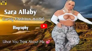 Sara Beautiful Fashion Model ✅⭐ || InstaGram Star || Plus Size Model || Curvy Model