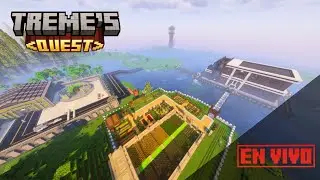 🔴 MINECRAFT CON MODS! 😵🌌 | CONSTRUYENDO EL &Aacute;REA 51 EN MINECRAFT! ☢️😱 | Treme's Quest