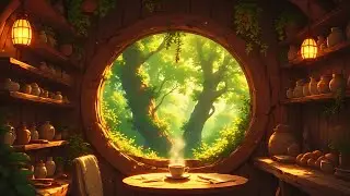 ✦ POV: You're Inside a Treehouse Caf&eacute; Hidden in the Forest ✦