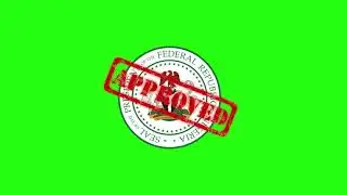 4 IN 1 RUBBER STAMP Greenscreen Footage By Remad