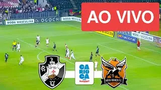VASCO X NOVA IGUAÇU AO VIVO COM IMAGEM - CAMPEONATO CARIOCA 2026 - JOGO DE HOJE!