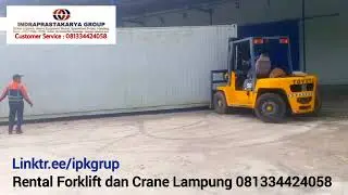 Rental Forklift dan Crane Lampung 081334424058