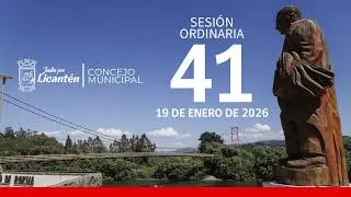 Concejo Municipal de Licanten Sesion Ordinaria N° 41