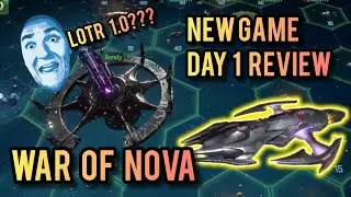 NEW Game! War of Nova - Initial Review after 3 hours LOTR RTW 1.0 Space