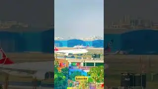 Turkish Airlines landing #shorts #shortvideo #short