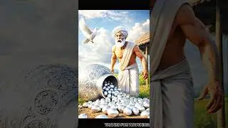 The farmer and the pigeon find a pot full of silver eggs 😭 #ai​ #pigeon​ #egg​ #silver #viral