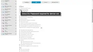 Controlling device capabilities using IT policies