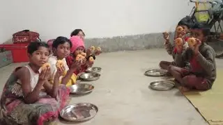 Morning breakfast hostel children