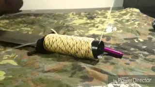 #44 Machete Hollow Handle survival kit part 2