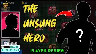 THE UNSUNG HERO | UNDERRATED ICONIC PLAYER REVIEW | PES 2021 MOBILE