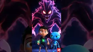 Shadow Beast vs Alien World | Epic Cartoon Battle | UFO Se Seedha Alien Planet #MagicalKidsStory