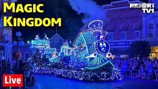 🔴Live: Saturday Night Starlight Parade & Fireworks at Magic Kingdom - Walt Disney World - 9-20-25