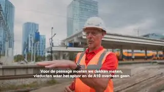 Zuidasdok Amsterdam Zuid - meekijken tijdens 11-daagse buitendienststelling