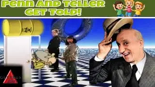 pen and teller get told funny kids story with funny old man educational parable ages 2+ nursery rhym