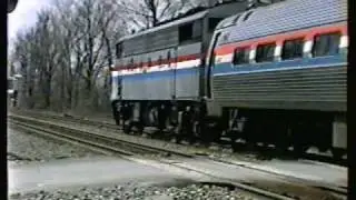 Fast Movin #48 Amtrak at Chelsea NY, w/ FL-9