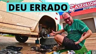 Trocando rolamento a roda