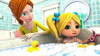Bath Song Nursery Rhyme | Bebeyay Nursery Rhymes & Kids Songs