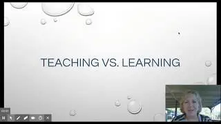 Teaching vs. Learning