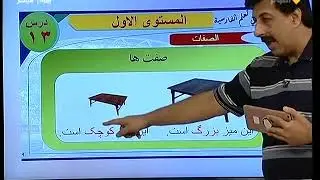 اللغة الفارسية مع الاستاذ محمد محيو المستوى الاول الدرس (13)
