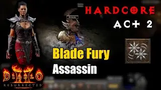 Ladder Hardcore Blade Fury Assassin Diablo 2 Resurrected