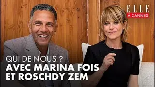 Marina Fois et Roschdy Zem se pr&ecirc;tent au jeu du &laquo; Qui de nous ?&nbsp;&raquo;. ✨