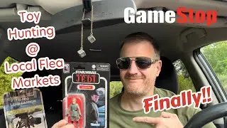 Toy Hunting at Local Flea Markets & GameStop for Star Wars Vintage Collection, Retro, Kenner etc.