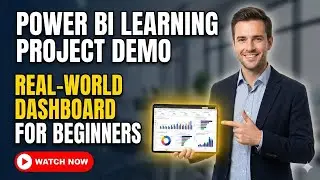 🔥 Power BI Learning Project Demo | Real-World Dashboard for Beginners