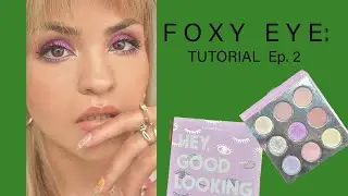 FOXY EYES: Opción 2-DELINEADO (más sutil y agranda los ojos)+ CÓMO POTENCIAR SOMBRAS DE OJOS