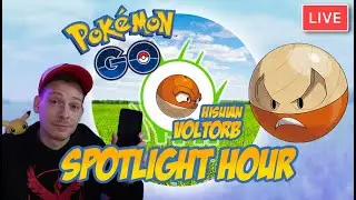 Hisuian Voltorb Spotlight Hour Live | Pokemon GO