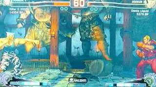 SSFIV : Killer G 2000 (Guile) vs Dante Liquid (Dan)