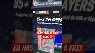 EA have given us a free 85X10!