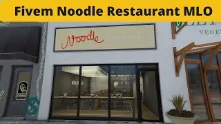 Fivem Noodle Restaurant MLO Interior & map for Roleplay | FiveM Mlo