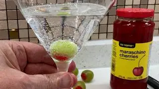 Grape/Cherry/Olive?! Easy Garnish to Amaze Your Guests!