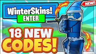 ALL *18* NEW WINTER UPDATE CODES In Roblox ARSENAL!