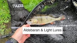 Aldebaran BFS Reel - Lure test and UK Canal Fishing