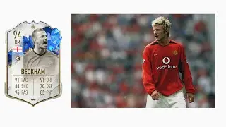 DAVID BECKHAM TOTY REVIEW | 3X BACK TO BACK PREMIER LEAGUE WINNER WITH MAN UTD 🏴󠁧󠁢󠁥󠁮󠁧󠁿