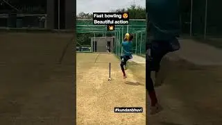 Best bowling action 😍 left arm fast bowler #shorts #youtubeshorts #short #cricket