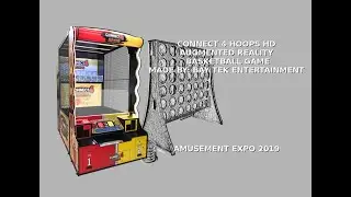 Connect 4 Hoops HD [Bay Tek Entertainment; Amusement Expo 2019]