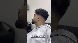 Mid skin fade #shorts #transformation #hairstyle #menhairstyles #haircut #mensgrooming