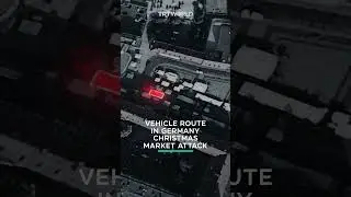 Vehicle route in Christmas market attack in Germany's Magdeburg