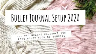 Bullet Journal Setup 2020 | Bujo | meine Kalender f&uuml;r 2020 | Moin Dori Hybrid