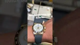 Rolex Daytona Yellow Gold Oysterflex White Dial 40mm RF# 126518LN-Daytona #rolex #abudhabi  #Daytona
